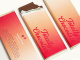 2"x 5" Brand Impact Custom Chocolate Wrapper Bar