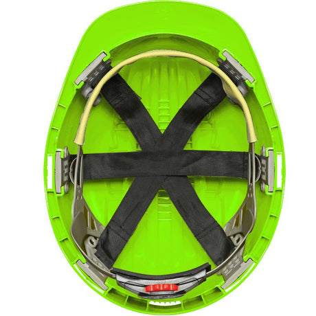Evolution Deluxe 6151 Hi-Viz Hard Hat