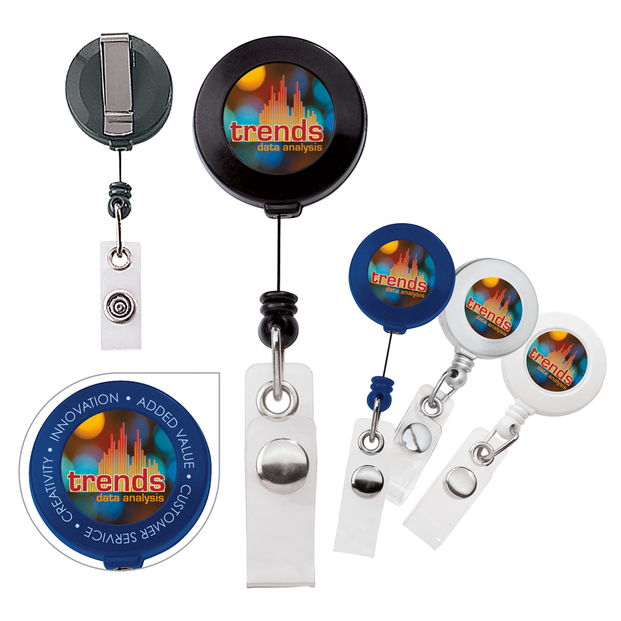 Good Value™ Retractable Badge Holder