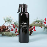 Balsam 750 Ml. (25 Fl. Oz.) Steel Bottle With Flip Straw