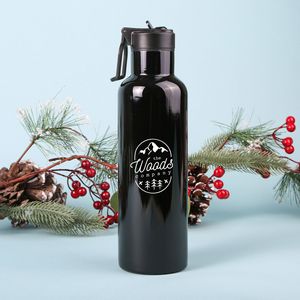 Balsam 750 Ml. (25 Fl. Oz.) Steel Bottle With Flip Straw