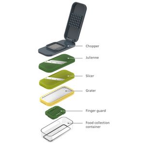 Joseph Joseph® Multi-Prep™ 4 Pc. Grater & Slicer