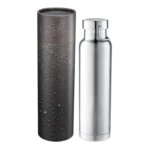 22 Oz. Thor Copper Vac Bottle w/Cylindrical Box