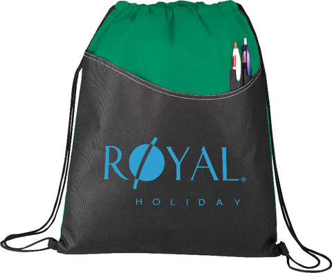 Rivers Non-Woven Drawstring Bag