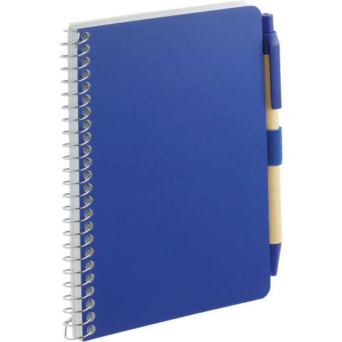 4'' x 6'' FSC® Mix Pocket Spiral Notebook with Pen