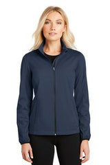 Port Authority® Ladies' Active Full-Zip Soft Shell Jacket