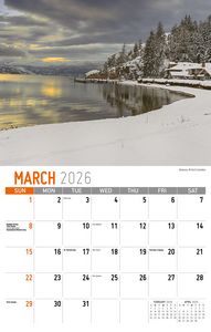 Galleria Wall Calendar 2026 Scenes of Western Canada