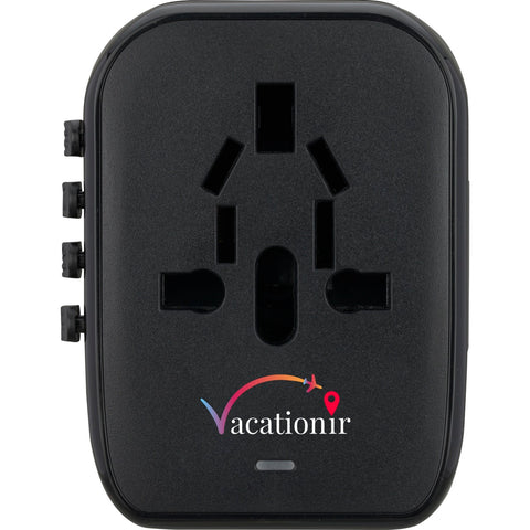 Universal Travel 2 USB / 2 Type-C Adapter
