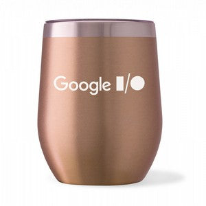 Small Talk Metallic 300 Ml / 10 Oz Stainless Steel Stemless Cup