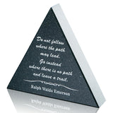 Granite Paperweight - Triangle