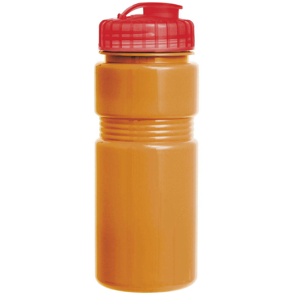Orange/Translucent Red Lid