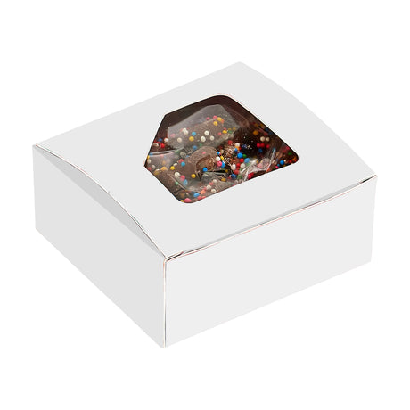The Petite Pretzel Box - Milk Chocolate Pretzels with Rainbow Nonpareils