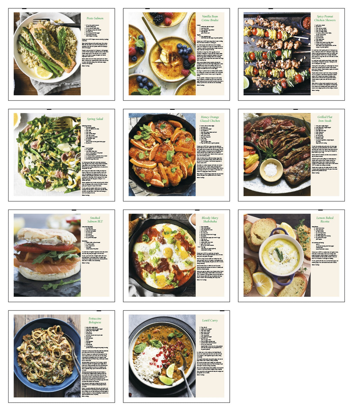 HotLine Products Pocket Cookbook Calendar month image