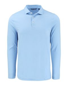 Cutter & Buck Coastline Epic Comfort Eco Recycled Mens Long Sleeve Polo
