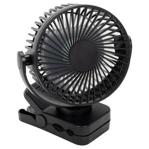 Zephyr Clip Fan with Power Bank, Light & Remote Control