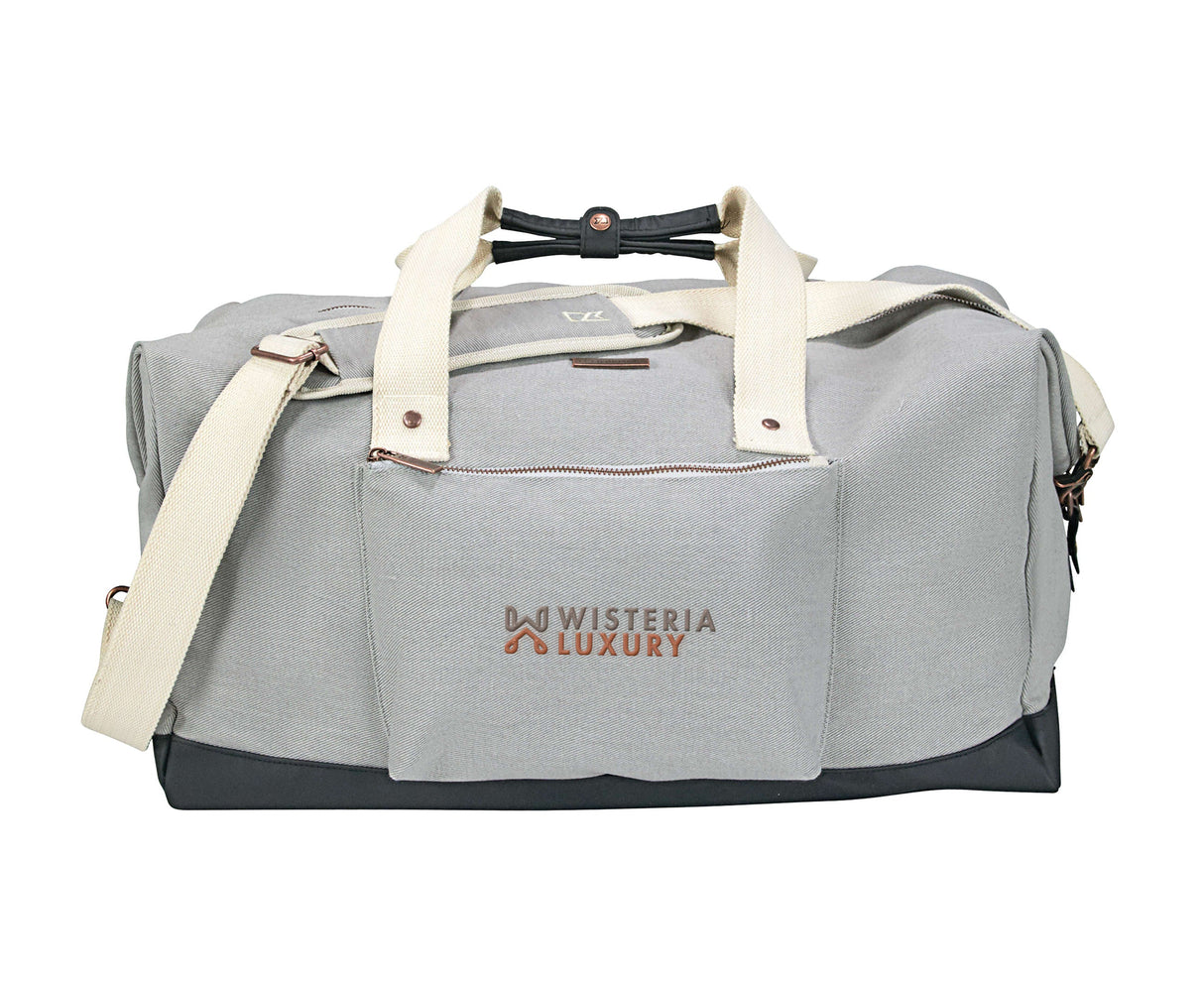 Cutter & Buck® 19'' Cotton Weekender Duffle Bag