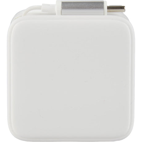 ETL Listed 20W Wall Charger with Retractable Cable