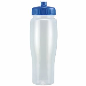 24 Oz. Contour Translucent Bottle w/ Push Pull Lid