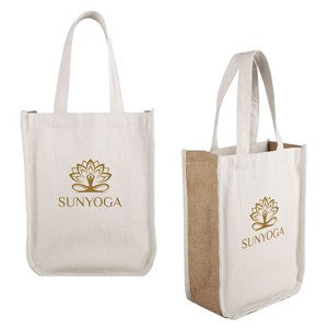 Quetico 8 Oz Cotton & Jute Fashion Tote