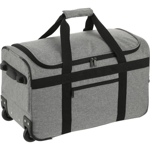 Graphite Recycled Wheeled Duffle Bag