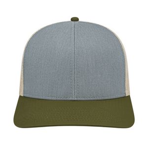 000379 Cap America Poly/Cotton Trucker Mesh Back Cap