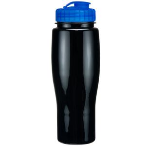 24 Oz. Contour Bottle w/ Flip Top Lid - Solid Colors