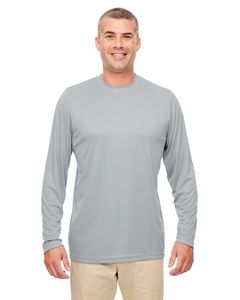 ULTRACLUB Men's Cool & Dry Performance Long-Sleeve Top