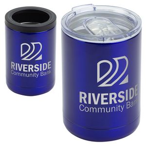 Coventry 12 oz Vacuum Insulated Stainless Steel Tumbler + Can Cooler
