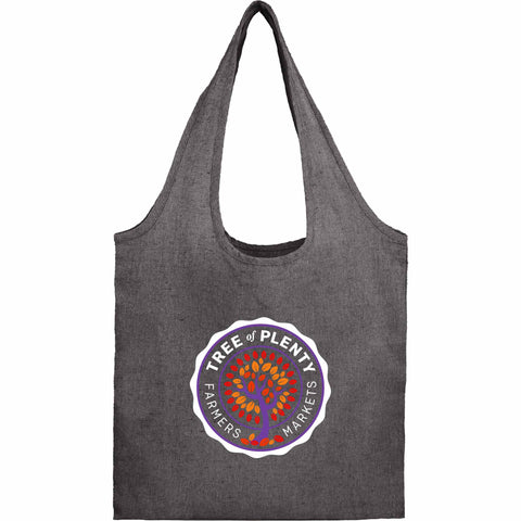 Recycled 5oz Cotton Twill Shopper Tote