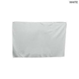Microfiber Moisture Wicking, Cooling, Sports, White Suede Towel, 12x18, Sublimated Full Color