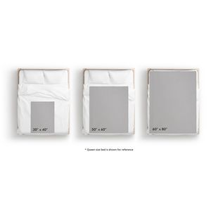 48 Hr Quick Ship - Plush and Cozy Mink Flannel Fleece Blanket, 30x60, Sublimated Edge to Edge 1 side