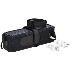9W Solar Waterproof Bluetooth® Speaker/Power Bank