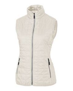 Cutter & Buck Rainier PrimaLoft? Womens Eco Insulated Full Zip Puffer Vest