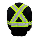 Black/Yellow/Silver Blank Back