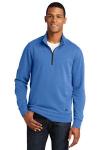 New Era® Men's Tri-Blend Fleece 1/4-Zip Pullover Shirt