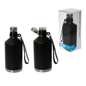 1.89 L (64 Fl. Oz.) Brewmaster Stainless Steel Growler