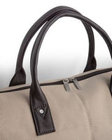 000872 Bugatti Colombian Leather Duffle Bag with multiple pockets