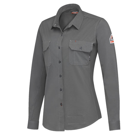 Bulwark Women's Flex Knit Button Down Shirt