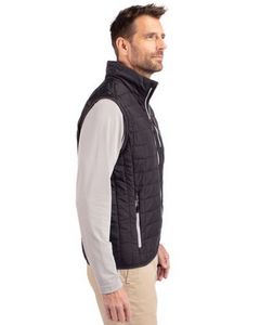 Cutter & Buck Rainier PrimaLoft? Mens Big and Tall Eco Insulated Full Zip Puffer Vest