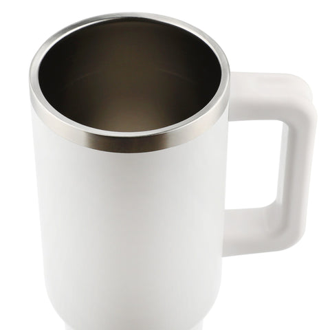 Pinnacle 40 oz Vacuum Insulated Eco-Friendly Travel Tumbler With Straw