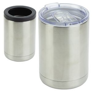 Coventry 12 oz Vacuum Insulated Stainless Steel Tumbler + Can Cooler