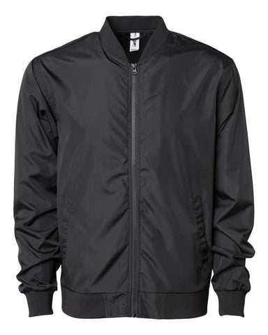 Independent Trading Co.® Unisex Lightweight Bomber Jacket