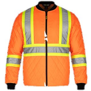 Patch Hi-Vis Quilted Jacket