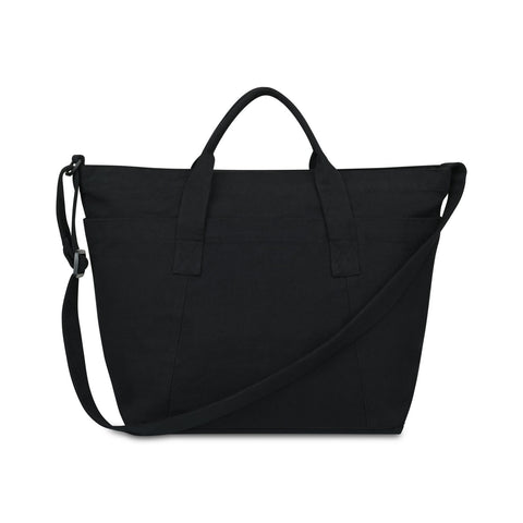 Recycled Cotton Weekender Tote - AWARE - Black