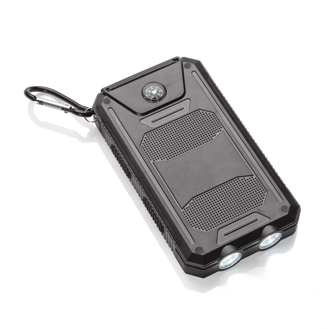 Zonne Solar Power Bank with LED