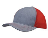 Grey Marle/Red Blank Angle View