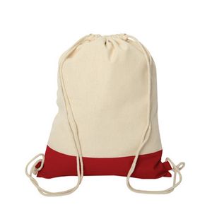 Westport 8 oz. Cotton Drawstring Cinch Backpack
