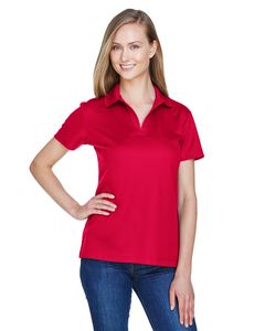 000160 Devon and Jones CrownLux Performance Ladies' Plaited Polo