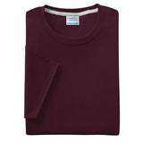 Athletic Maroon Red Blank Flat View