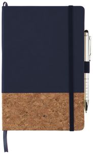 5.5'' x 8.5'' FSC® Mix Lucca Cork Hard Bound Journal